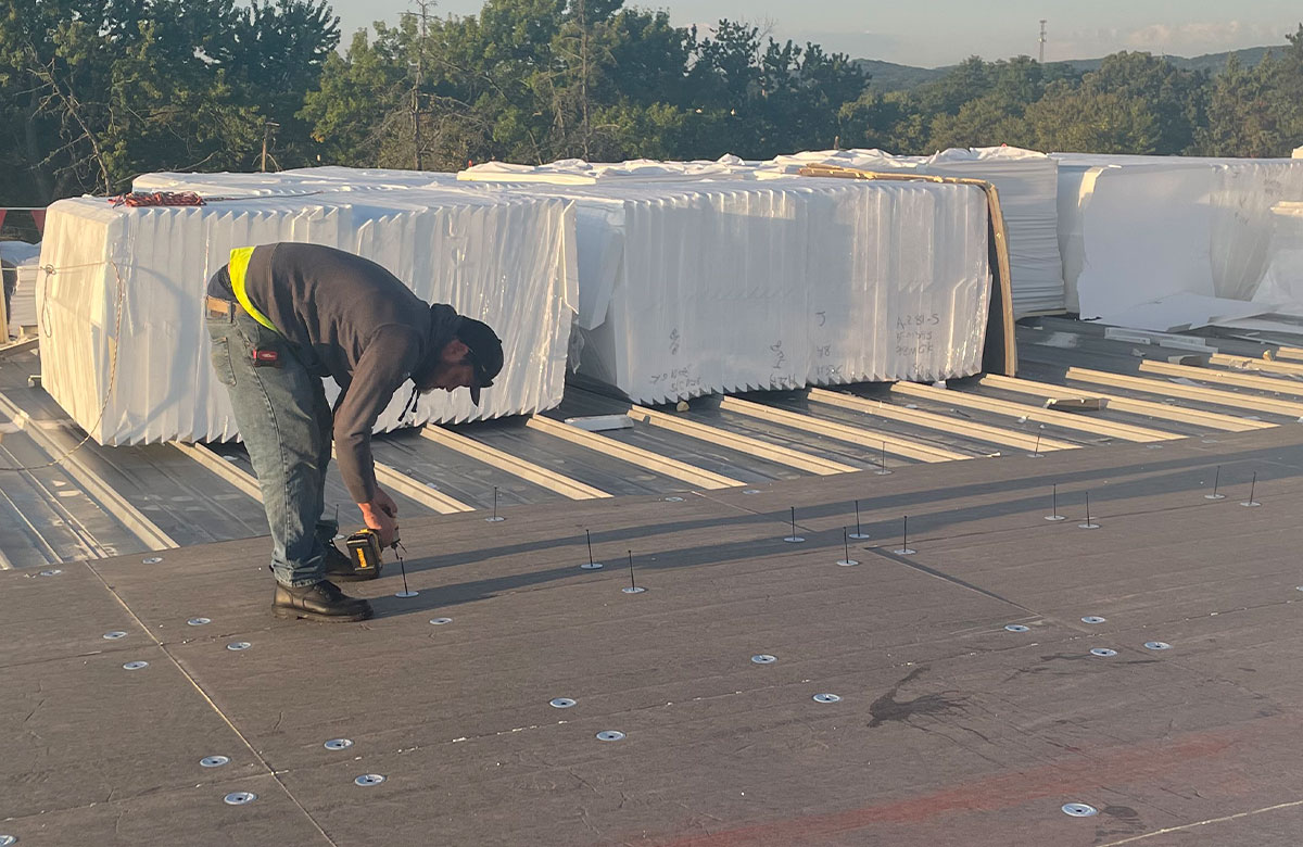 TPO Rhino Brand System retro-fit step 3