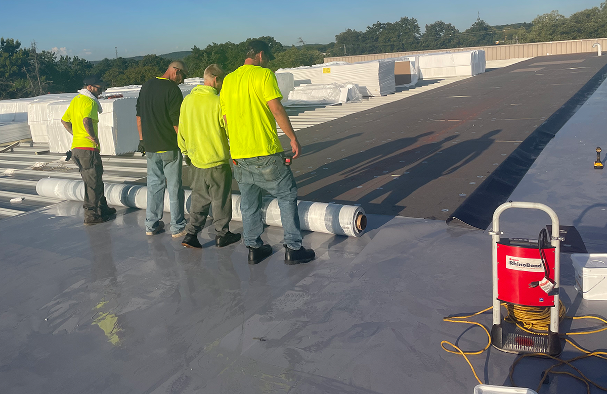 TPO Rhino Brand System retro-fit step 6